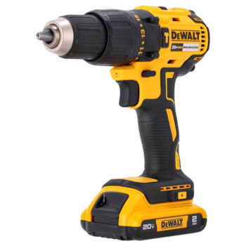 PARAFUSADEIRA / FURADEIRA DE IMPACTO 1/2" 65NM 20V BRUSHLESS COM 1 BATERIA 2AH + CARREGADOR BIVOLT E BOLSA - DCD7781D1 DEWALT