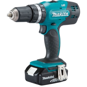 PARAFUSADEIRA / FURADEIRA DE IMPACTO 18V - DHP453X10 MAKITA