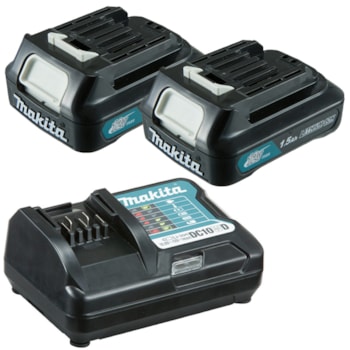 PARAFUSADEIRA FURADEIRA DE IMPACTO A BAT 12V HP333DWYE MAKITA Voltagem:BIVOLT
