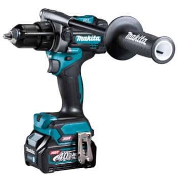 PARAFUSADEIRA/FURADEIRA DE IMPACTO A BATERIA 40V LI-ON - HP001GD201- MAKITA Voltagem:220V PARAFUSADEIRA/FURADEIRA DE IMPACTO A BATERIA 40V LI-ON - HP001GD201- MAKITA Voltagem:220V
