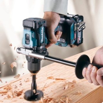 PARAFUSADEIRA/FURADEIRA DE IMPACTO A BATERIA 40V LI-ON - HP001GD201- MAKITA Voltagem:220V PARAFUSADEIRA/FURADEIRA DE IMPACTO A BATERIA 40V LI-ON - HP001GD201- MAKITA Voltagem:220V