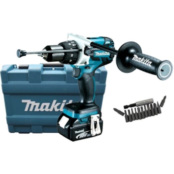 PARAFUSADEIRA/FURADEIRA DE IMPACTO A BATERIA - DHP481RFE MAKITA PARAFUSADEIRA/FURADEIRA DE IMPACTO A BATERIA - DHP481RFE MAKITA