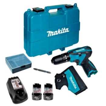 PARAFUSADEIRA FURADEIRA IMPACTO 12V HP330DWE MAKITA Voltagem:BIVOLT