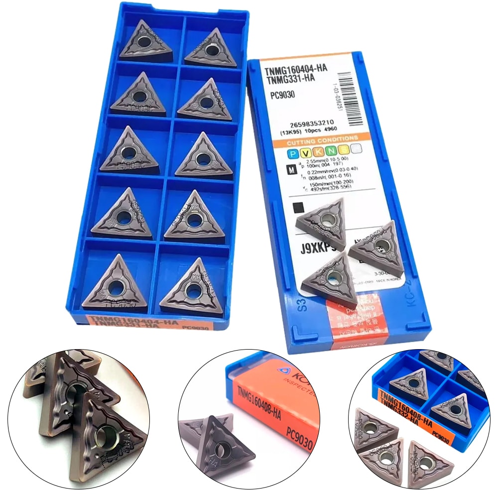 PASTILHA METAL DURO TCMT 16T304 HMP PC9030 - 002798 KORLOY - HBR Flex