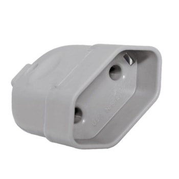 PINO FÊMEA 2P 10A CZ - 448664 ILUMI PINO FÊMEA 2P 10A CZ - 448664 ILUMI