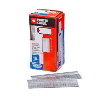 PINO T 51MM COM 2.500 UNIDADES 16GA - PFN16200 PORTER CABLE PINO T 51MM COM 2.500 UNIDADES 16GA - PFN16200 PORTER CABLE
