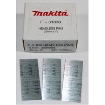 PINOS PARA PINADOR 25MM (1POL) DIAM 0.6MM - MAKITA F-31838