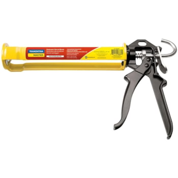 PISTOLA PARA TUBO DE SILICONE 280ML COM CHAPAS EM AÇO - 43199002 TRAMONTINA PISTOLA PARA TUBO DE SILICONE 280ML COM CHAPAS EM AÇO - 43199002 TRAMONTINA