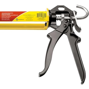 PISTOLA PARA TUBO DE SILICONE 280ML COM CHAPAS EM AÇO - 43199002 TRAMONTINA PISTOLA PARA TUBO DE SILICONE 280ML COM CHAPAS EM AÇO - 43199002 TRAMONTINA