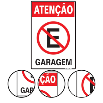 PLACA DE SINALIZAÇÃO 30 X 20CM - 401106 SINALIZANDO PLACA DE SINALIZAÇÃO 30 X 20CM - 401106 SINALIZANDO