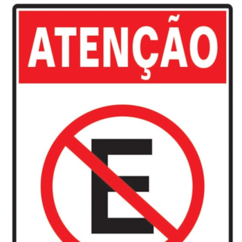 PLACA DE SINALIZAÇÃO 30 X 20CM - 401106 SINALIZANDO PLACA DE SINALIZAÇÃO 30 X 20CM - 401106 SINALIZANDO