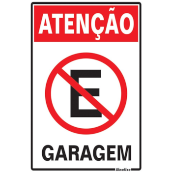 PLACA DE SINALIZAÇÃO 30 X 20CM - 401106 SINALIZANDO PLACA DE SINALIZAÇÃO 30 X 20CM - 401106 SINALIZANDO
