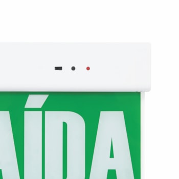 PLACA DE SINALIZAÇÃO SAÍDA DE EMERGÊNCIA LED VERDE FACE ÚNICA 1W 6500K AUTOVOLT - 200.22.0031-0 G-LIGHT PLACA DE SINALIZAÇÃO SAÍDA DE EMERGÊNCIA LED VERDE FACE ÚNICA 1W 6500K AUTOVOLT - 200.22.0031-0 G-LIGHT