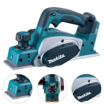 PLAINA A BATERIA 18V 82MM DKP180Z MAKITA PLAINA A BATERIA 18V 82MM DKP180Z MAKITA