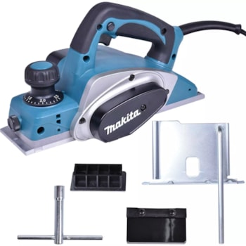 PLAINA ELÉTRICA PROFISSIONAL 82MM - KP0800 MAKITA PLAINA ELÉTRICA PROFISSIONAL 82MM - KP0800 MAKITA