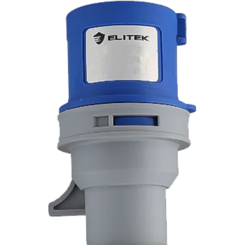 PLUG INDUSTRIAL 16A 3P (2P+T) 6H AZUL IP44 EPI162P220 - 1957 ELITEK PLUG INDUSTRIAL 16A 3P (2P+T) 6H AZUL IP44 EPI162P220 - 1957 ELITEK