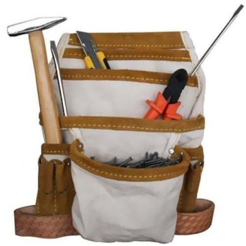 Pochete De Ferramentas Em Lona Com 10 Bolsos Irwin - Iw14090 Pochete De Ferramentas Em Lona Com 10 Bolsos Irwin - Iw14090