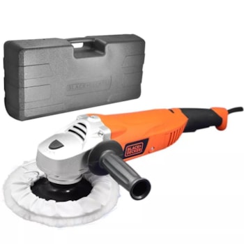 POLITRIZ 7" COM MALETA 1300W WP1500K - BLACK + DECKER POLITRIZ 7" COM MALETA 1300W WP1500K - BLACK + DECKER