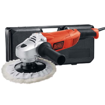 POLITRIZ 7" COM MALETA 1300W WP1500K - BLACK + DECKER POLITRIZ 7" COM MALETA 1300W WP1500K - BLACK + DECKER