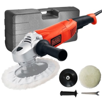 POLITRIZ 7" COM MALETA 1300W WP1500K - BLACK + DECKER POLITRIZ 7" COM MALETA 1300W WP1500K - BLACK + DECKER