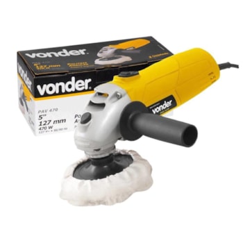 POLITRIZ ANGULAR 5" 470W -  PAV470 VONDER POLITRIZ ANGULAR 5" 470W -  PAV470 VONDER