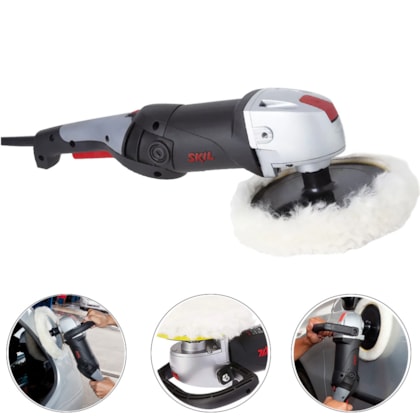 POLITRIZ ANGULAR 7" 1300W  COM BOINA - 9071 SKIL POLITRIZ ANGULAR 7" 1300W  COM BOINA - 9071 SKIL