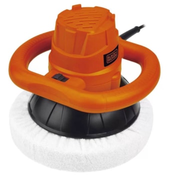 POLITRIZ ORBITAL 10" 120W + 3 BOINAS - KP12K BLACK + DECKER