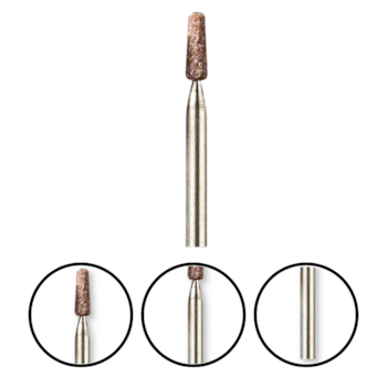 PONTA 997 CÔNIC DE ÓXIDO DE ALUMÍNIO 1/4" - 2615000997000 DREMEL PONTA 997 CÔNIC DE ÓXIDO DE ALUMÍNIO 1/4" - 2615000997000 DREMEL