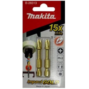 PONTA BITS DE TORCAO (2PCS) PH2-50MM  B-28313 MAKITA PONTA BITS DE TORCAO (2PCS) PH2-50MM  B-28313 MAKITA