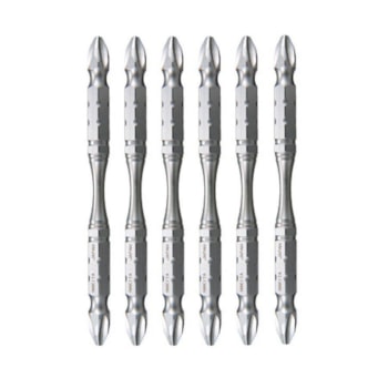 PONTA BITS DE TORÇÃO 6 PCS PH3-85MM PONTA BITS DE TORÇÃO 6 PCS PH3-85MM
