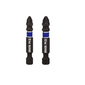 Pontas de Impacto Power Bit  Phillips 2PC 1929027 IRWIN Pontas de Impacto Power Bit  Phillips 2PC 1929027 IRWIN
