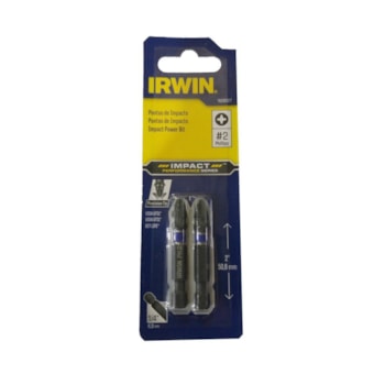 Pontas de Impacto Power Bit  Phillips 2PC 1929027 IRWIN Pontas de Impacto Power Bit  Phillips 2PC 1929027 IRWIN
