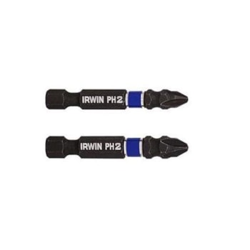 Pontas de Impacto Power Bit  Phillips 2PC 1929027 IRWIN Pontas de Impacto Power Bit  Phillips 2PC 1929027 IRWIN