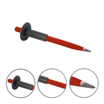 PONTEIRO SEXTAVADO 300 MM C/ PROTEÇÃO DE BORRACHA - 60012 CORTAG PONTEIRO SEXTAVADO 300 MM C/ PROTEÇÃO DE BORRACHA - 60012 CORTAG