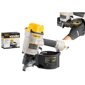 PREGADOR PNEUMÁTICO CAPACIDADE DE 45 A 70 MM - PP700 VONDER PREGADOR PNEUMÁTICO CAPACIDADE DE 45 A 70 MM - PP700 VONDER