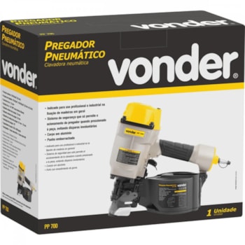 PREGADOR PNEUMÁTICO CAPACIDADE DE 45 A 70 MM - PP700 VONDER