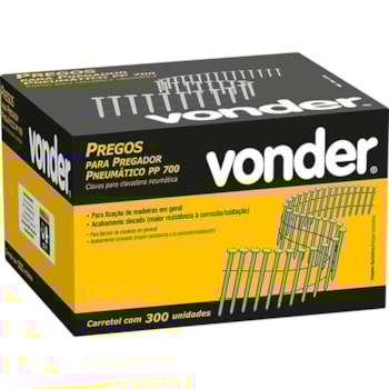 PREGADOR PNEUMÁTICO CAPACIDADE DE 45 A 70 MM - PP700 VONDER PREGADOR PNEUMÁTICO CAPACIDADE DE 45 A 70 MM - PP700 VONDER