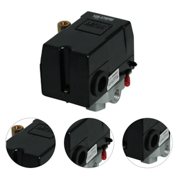 PRESSOSTATO 125 A 175PSI VALVULA E CHAVE 4 VIAS TOP15APV/15+/20+/25APV/25 - CHIAPERINI