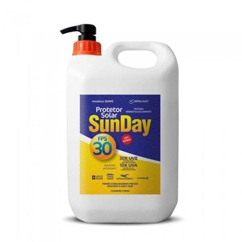 PROTETOR SOLAR FPS 30 1/3 UVA 4L SUNDAY - NUTRIEX PROTETOR SOLAR FPS 30 1/3 UVA 4L SUNDAY - NUTRIEX