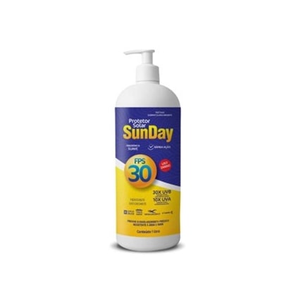 PROTETOR SOLAR FPS 30 1 LITROS SUNDAY - 0061994  NUTRIEX PROTETOR SOLAR FPS 30 1 LITROS SUNDAY - 0061994  NUTRIEX