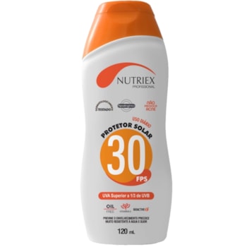 PROTETOR SOLAR FPS 30 120ML - 999434 NUTRIEX