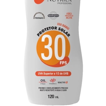 PROTETOR SOLAR FPS 30 120ML - 999434 NUTRIEX PROTETOR SOLAR FPS 30 120ML - 999434 NUTRIEX