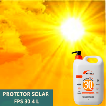 PROTETOR SOLAR FPS 30 4L CORPORAL PROFISSIONAL - 0061010 NUTRIEX PROTETOR SOLAR FPS 30 4L CORPORAL PROFISSIONAL - 0061010 NUTRIEX