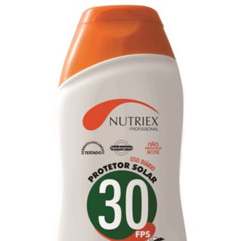 PROTETOR SOLAR REPELENTE FPS 30 PROFISSIONAL 120ML - 999436 NUTRIEX PROTETOR SOLAR REPELENTE FPS 30 PROFISSIONAL 120ML - 999436 NUTRIEX