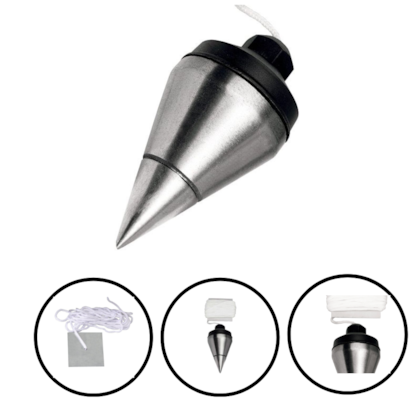 PRUMO DE CENTRO 400G EM FERRO FUNDIDO COM CALÇO GUIA DE AÇO - 43181/501 TRAMONTINA PRUMO DE CENTRO 400G EM FERRO FUNDIDO COM CALÇO GUIA DE AÇO - 43181/501 TRAMONTINA