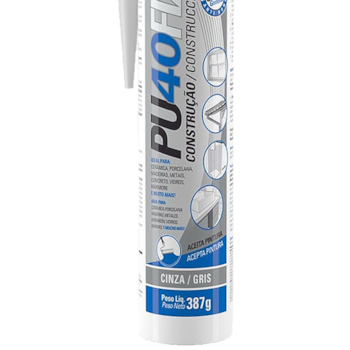 PU40FIX CINZA CARTUCHO 387G/280ML - 21081038700 TEKBOND PU40FIX CINZA CARTUCHO 387G/280ML - 21081038700 TEKBOND