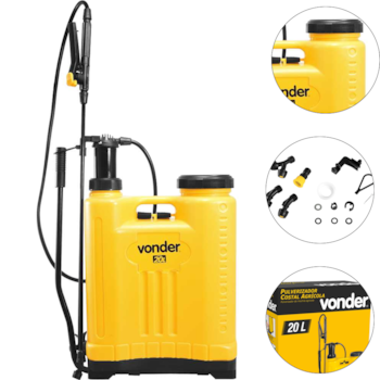 PULVERIZADOR COSTAL AGRÍCULA 20L - PC020 VONDER