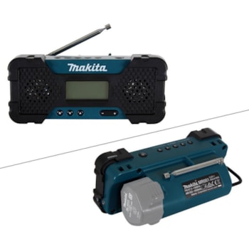 RÁDIO 12 V SEM CARREGADOR E SEM BATERIA - MAKITA MR051 RÁDIO 12 V SEM CARREGADOR E SEM BATERIA - MAKITA MR051