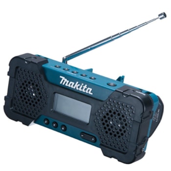RÁDIO 12 V SEM CARREGADOR E SEM BATERIA - MAKITA MR051 RÁDIO 12 V SEM CARREGADOR E SEM BATERIA - MAKITA MR051