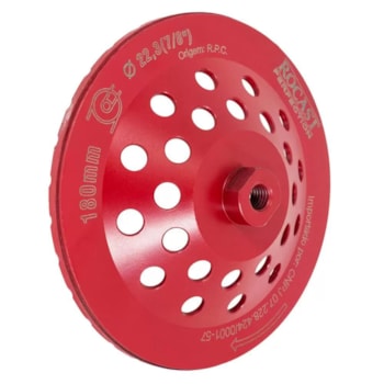 REBOLO DIAMANTADO TIPO PRATO 100MM ROSCA M14 254,0003 ROCAST REBOLO DIAMANTADO TIPO PRATO 100MM ROSCA M14 254,0003 ROCAST